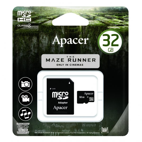 MAZE RUNNER_microSDHC CL4_32G_HI